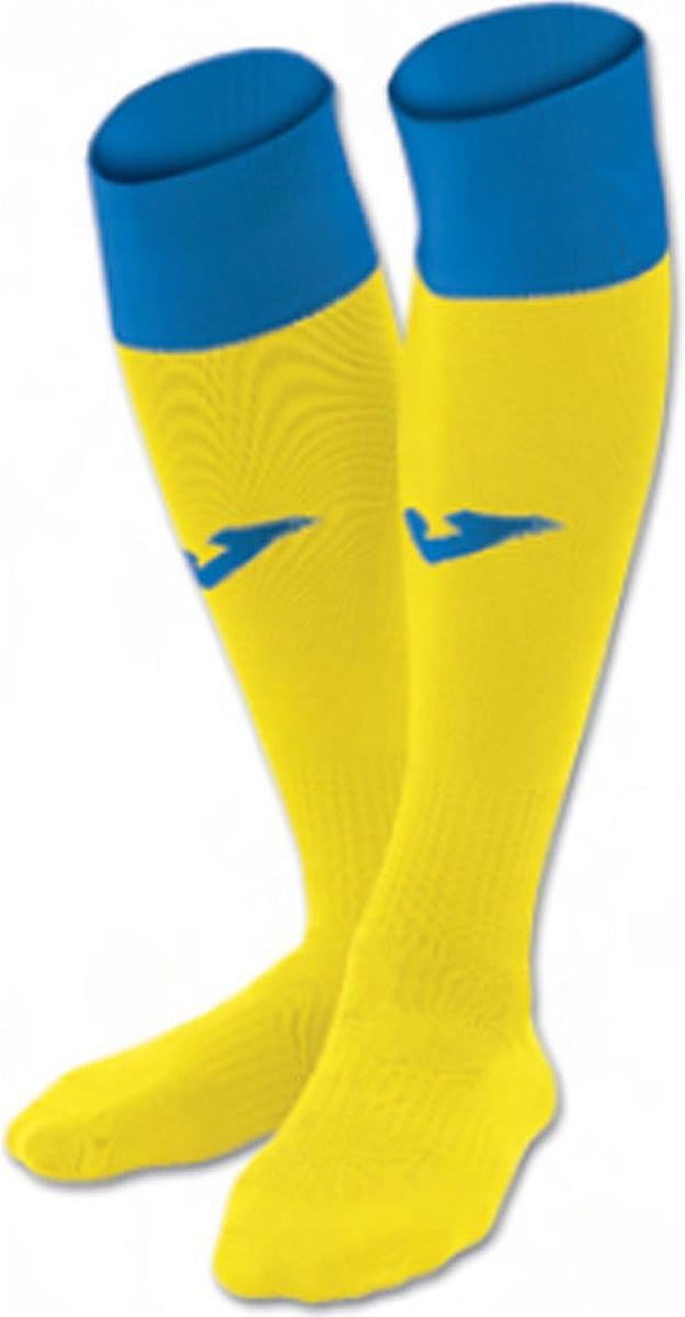 Joma Calcio 24 Voetbalkousen - Royal / Geel | Maat: 28-33