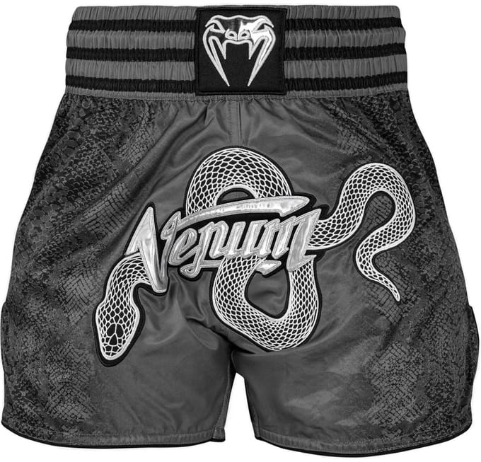 Venum Amazonia Muay Thai Shorts Dames Donkergrijs - L