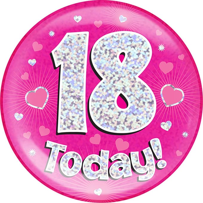 Oaktree - Mega Button 18 today Roze