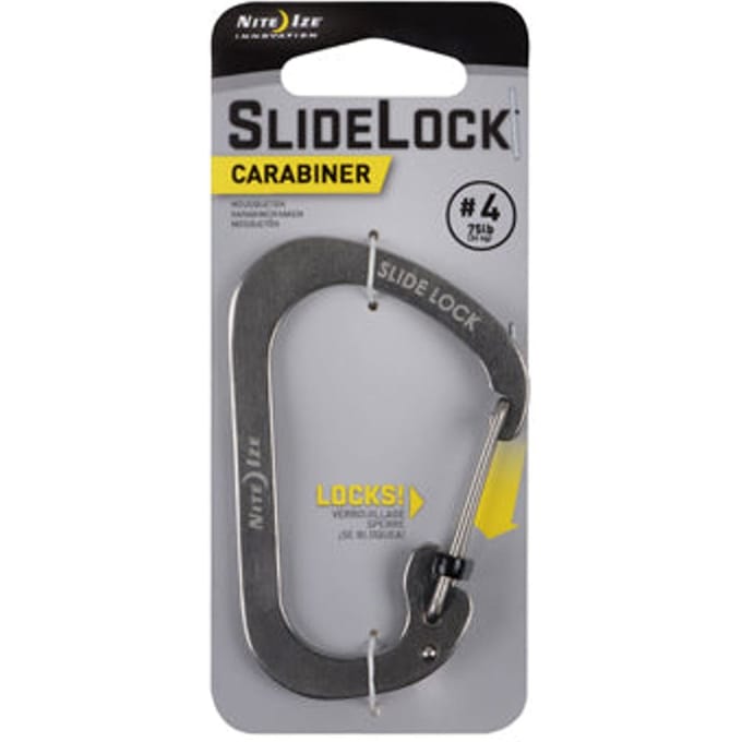 Nite Ize - Slidelock - Carabiner #4 - RVS