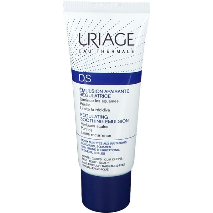 Uriage - Smoothing emulsion for seborrheic dermatitis DS (Regulating Care ) 40 ml - 40ml