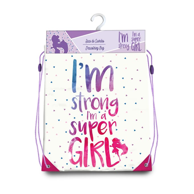 gymtas 40 cm Super Girl