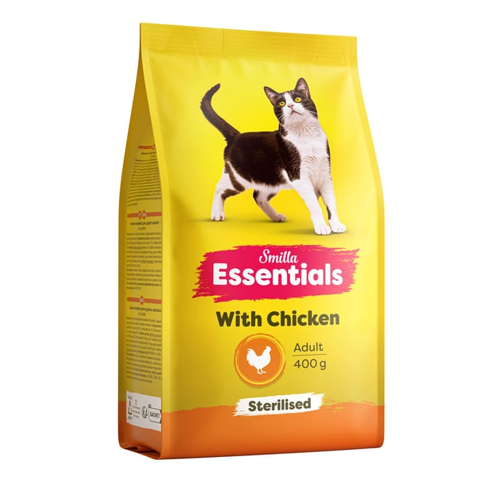 Smilla Essentials Adult Sterilised met kip - Voordeelpakket: 2 kg (5 x 400 g)