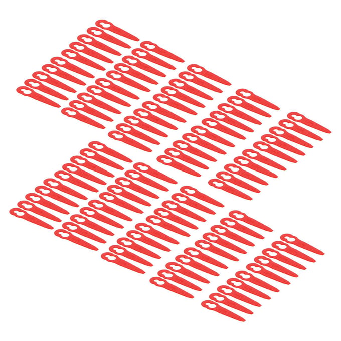 100 stuks Grastrimmer Plastic Mes Takken Snijden Vervanging Gazonmaaier Accessoires
