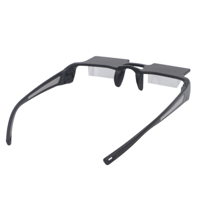 Luie Bril Bed Prisma Bril Bril Horizontaal High Definition Prisma Liggen Bril voor gray
