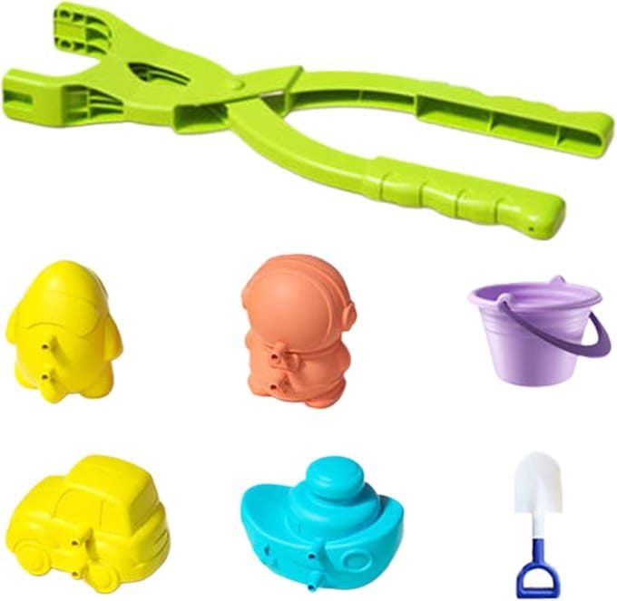 Zandbal Vorm - Speelgoed Set - Strand en Sneeuw - Antislip Ontwerp - 20 x 6 x 6 cm