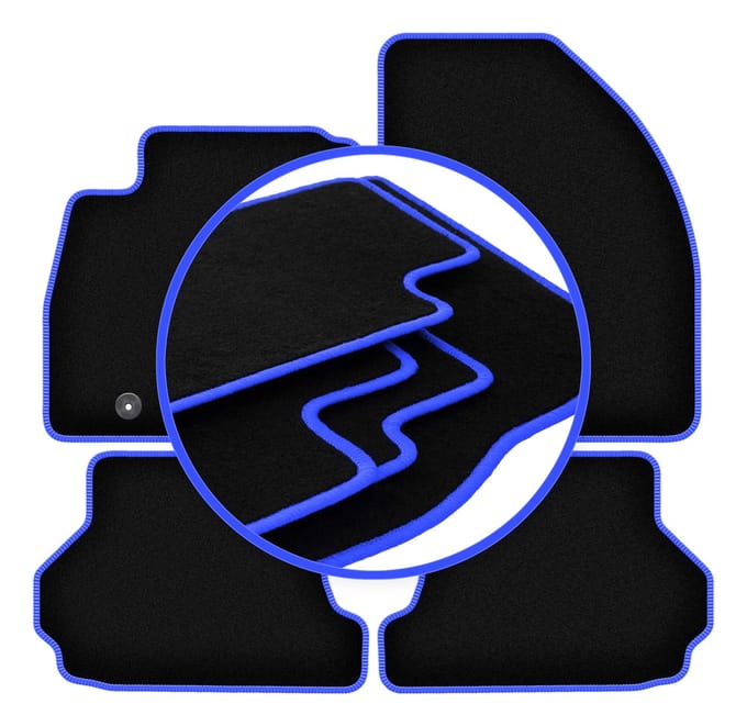 CARLUX-BLUE automatten voor: Ford Focus MK2 cabriolet (2006-2010)