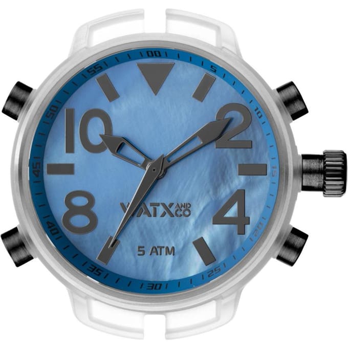 Montre Watxandco Rwa3712. Boîte, Couleur Bleue. Unisexe. gray