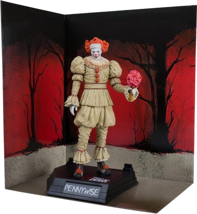 Verzamelfiguur - Horror figuur - Display item - Gedetailleerd ontwerp - 6 inch - Meerkleurig