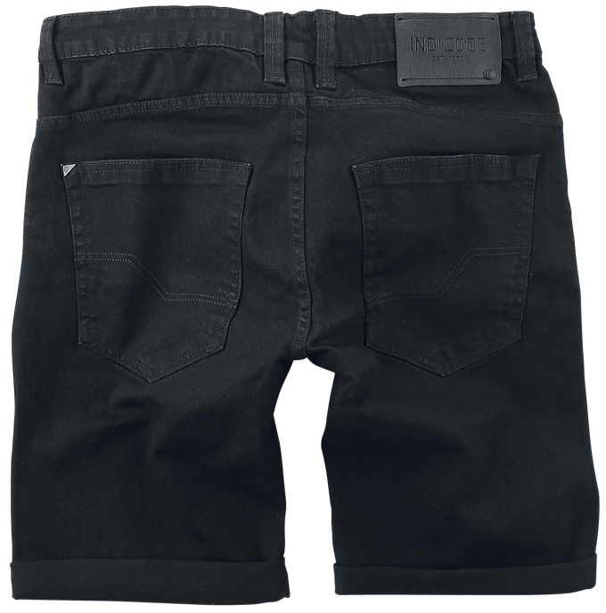 Indicode Shorts - INKaden - M tot L - voor Mannen - zwart