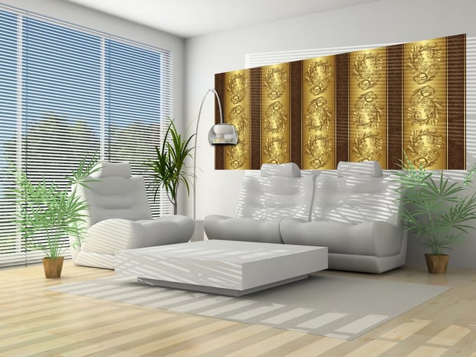 Abstract Art Photo Wallcovering