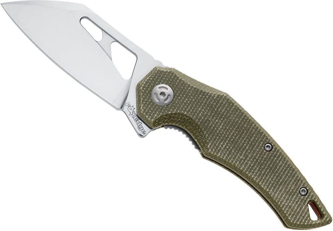 Fox Edge Zakmes Atrax Micarta Green