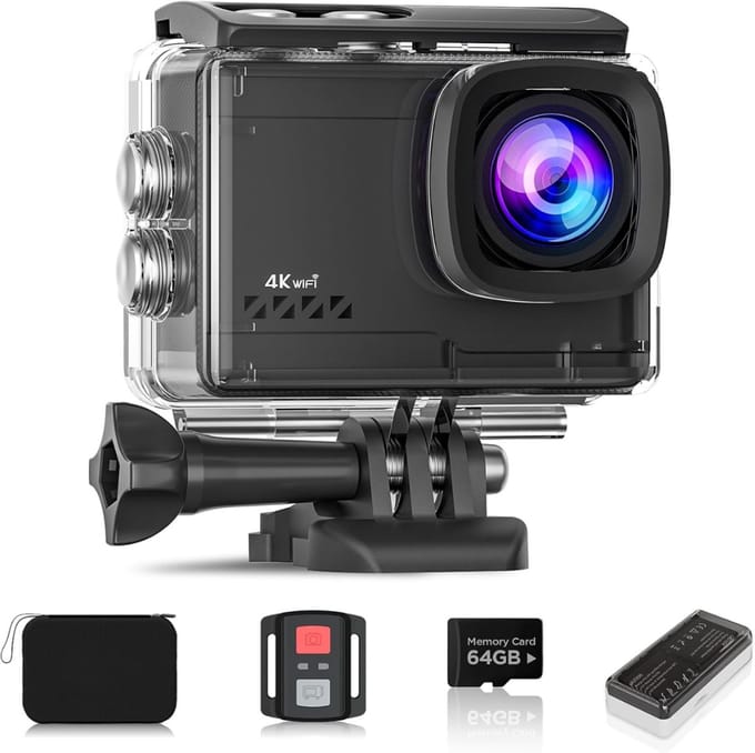 CLGP® Onderwatercamera – Waterdichte Actie Camera – Action Camera