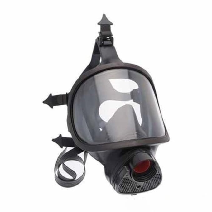 Spasciani TR-82 Volgelaatsmasker / Gasmasker met 40MM RD40 EN148-1 schroefdraad