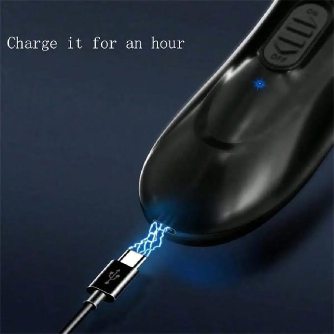 3D Zwevend Scheermes Wasbaar Oplaadbaar Elektrisch Scheermes Drievoudig Mes Baardtrimmer Hele Lichaam Wassen USB Reislader