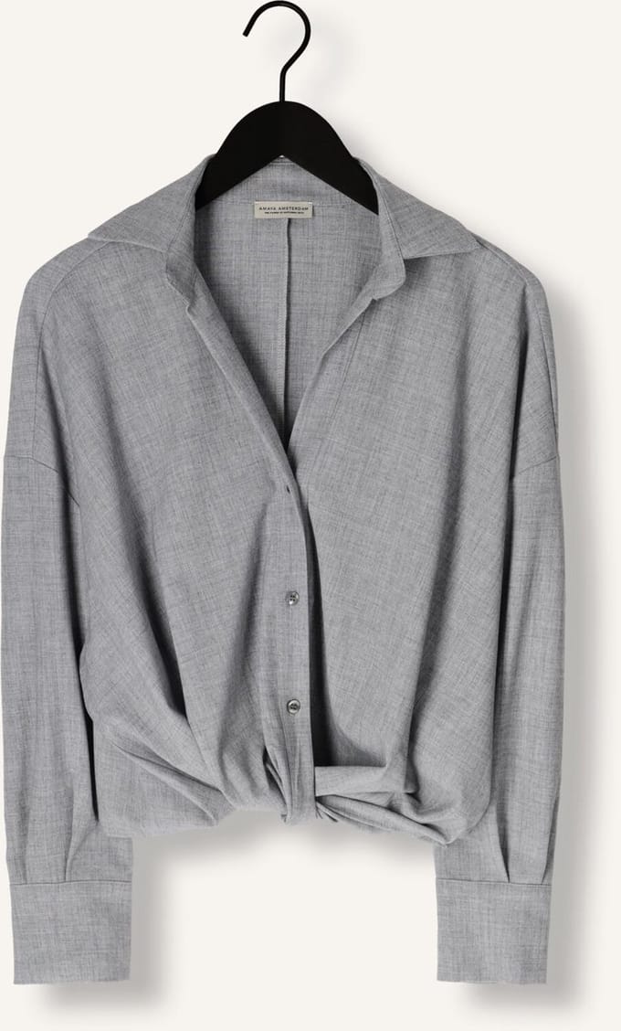 Amaya Amsterdam Hailey A55 Blouses Dames - Grijs - Maat L