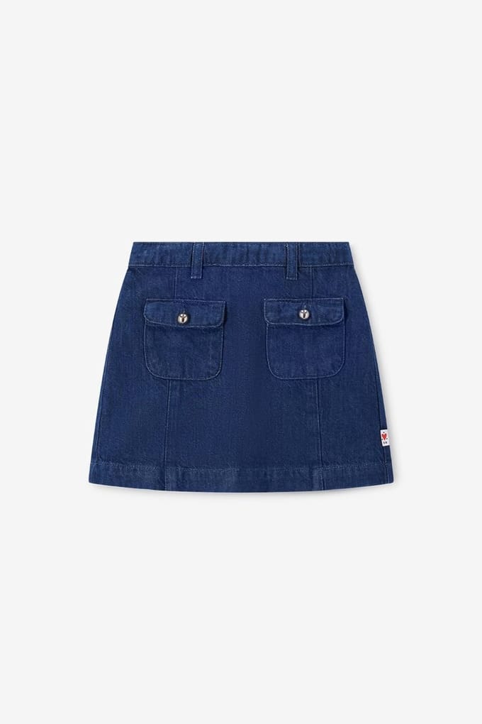 Sissy-Boy - Donkerblauwe denim rok