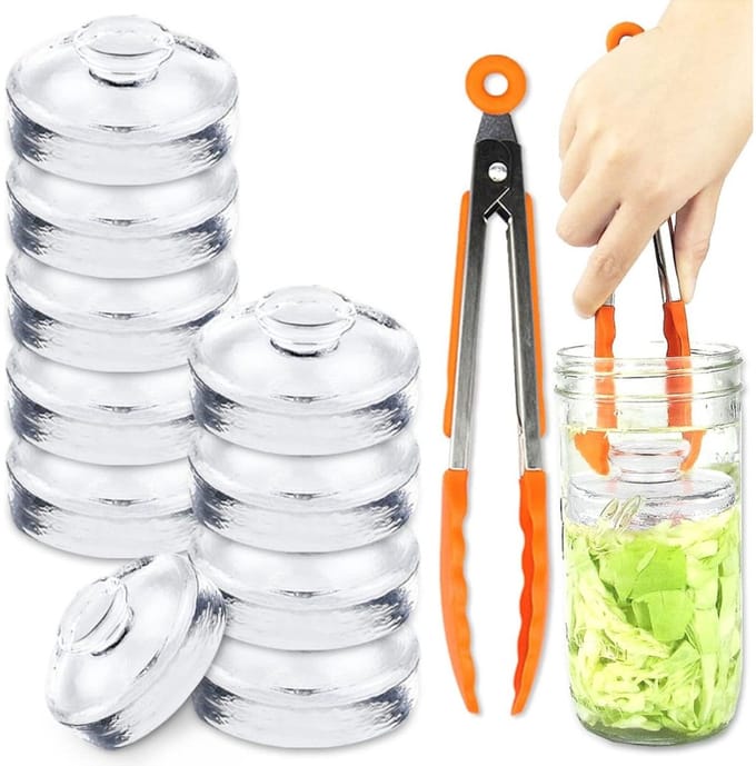 White-Label® Fermentatie Gewichten - Verzwaringsstenen - Gewichten Glas