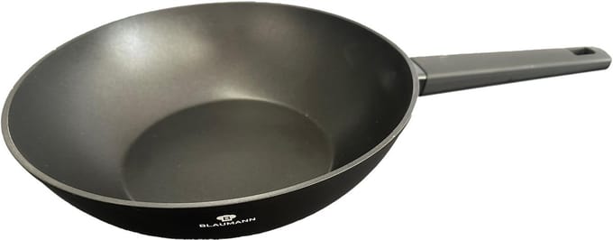 Blaumann Black Silver Wokpan Ø28cm.