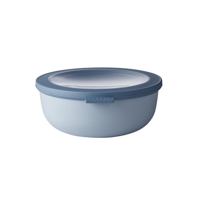 Mepal - Multikom Cirqula vershouddoos - 1250 ml - Rond - Nordic blue