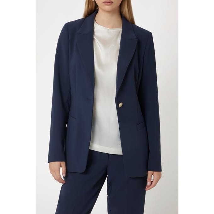 GUESS Marciano By  Leila Blazer Blue Impact Größe: 46 | Blazer Outlet | Damen | Blau