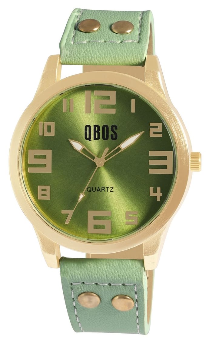 QBOS QBOS Unisex horloge Mineralglas