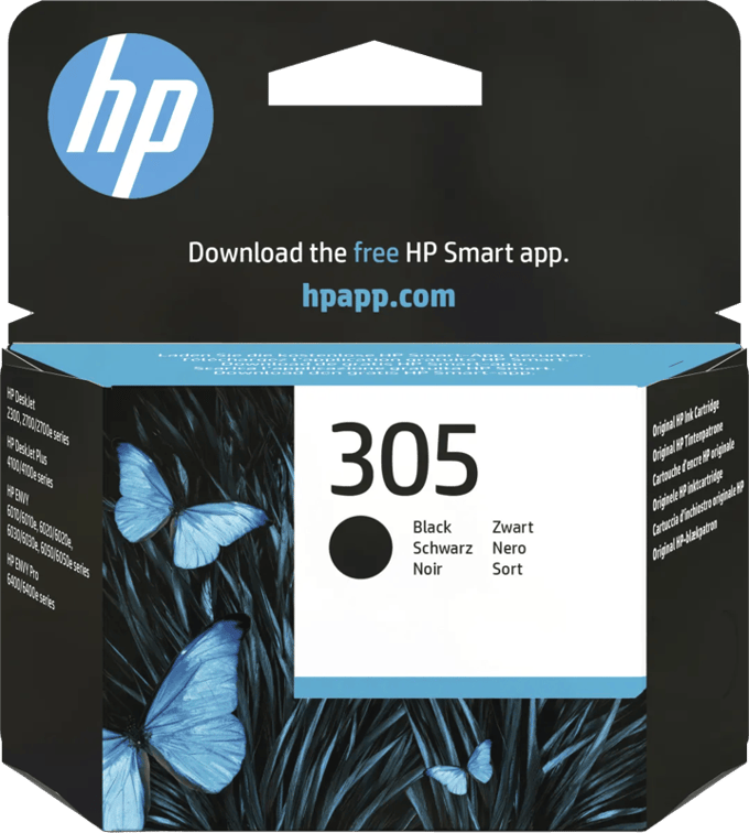 HP Inktcartridge 305 (3YM61AE) Zwart