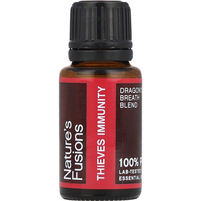 Nature's Fusions, 100% pure essential oil, Thieves Immunity, 15ml