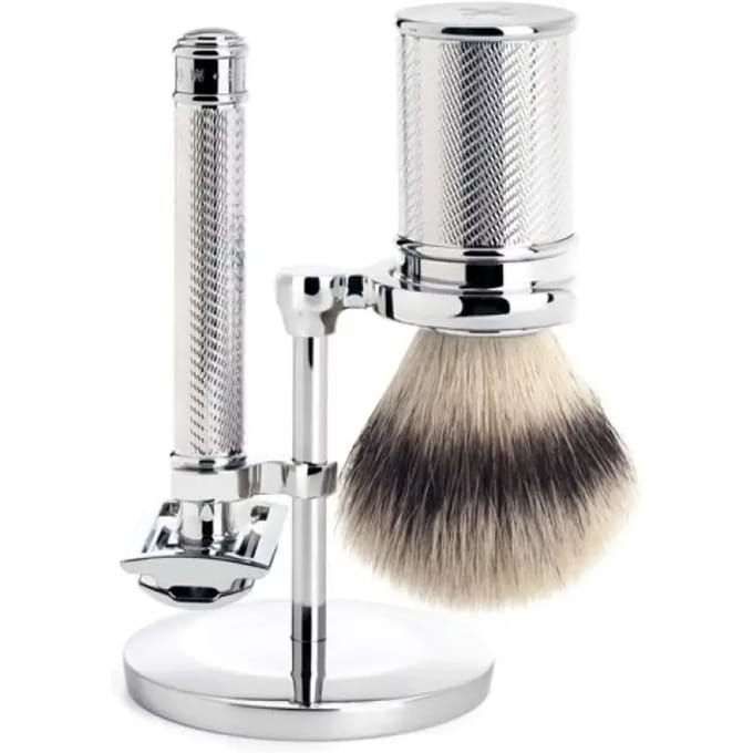 MÜHLE -Scheerset Traditional scheerkwast synthetisch haar