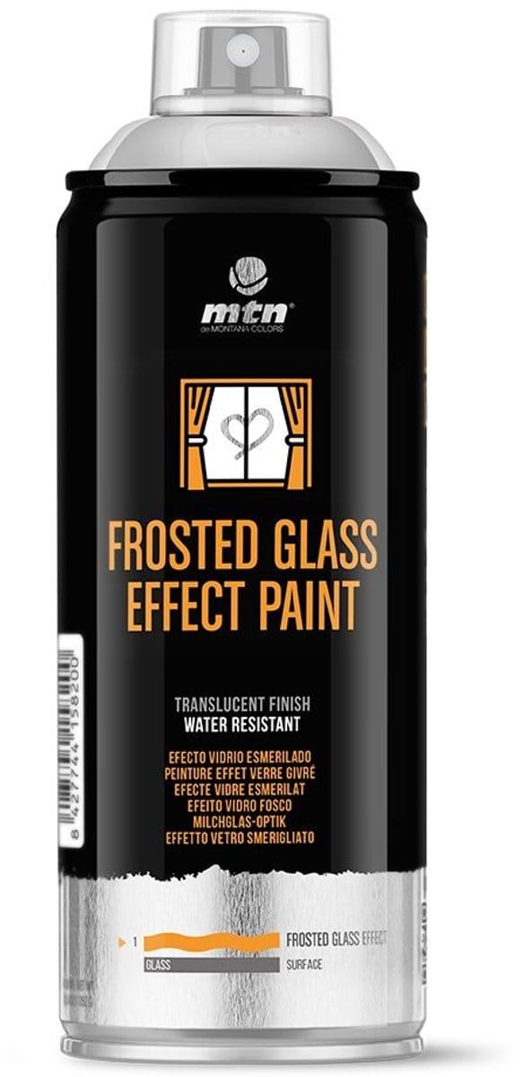 MTN frosted glass effect lak - biedt privacy - 400ml