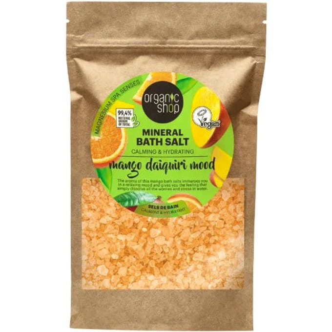 Organic Shop Mango Daiquiri Mood Mineral Bath Salt 500 g