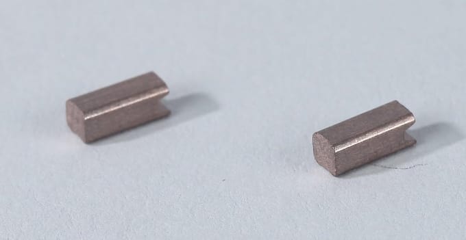 Set van 10 Koolborstels voor Modelspoor Trommelcollectormotoren