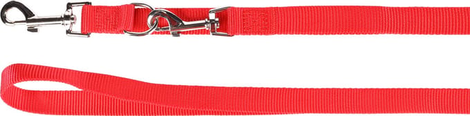 Flamingo Honden Trainingslijn Ziggi Rood - Rood - 200 cm x 20 mm