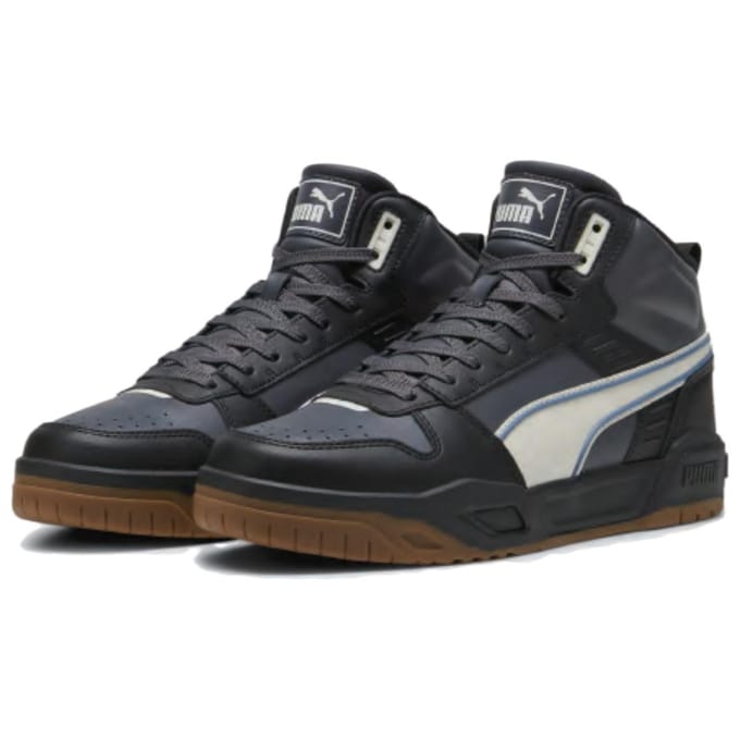 PUMA Rbd Tech Mid 'Black White Gum' 396148-07 37.5 gray