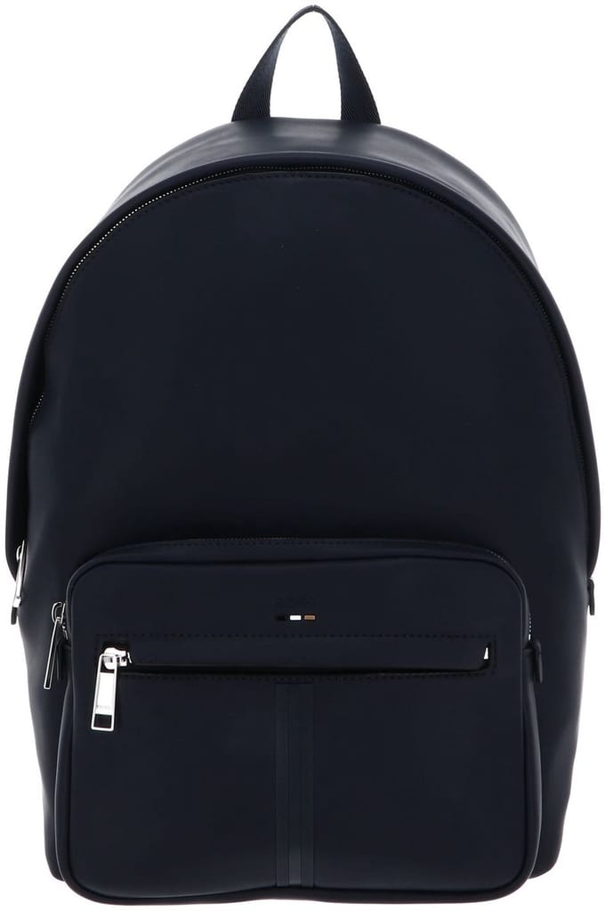 BOSS laptop rugzak rugzak met laptopvak Ray Backpack Dark Blue donkerblauw