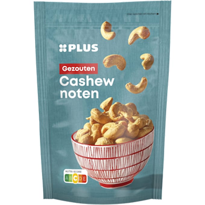 Cashewnoten gezouten