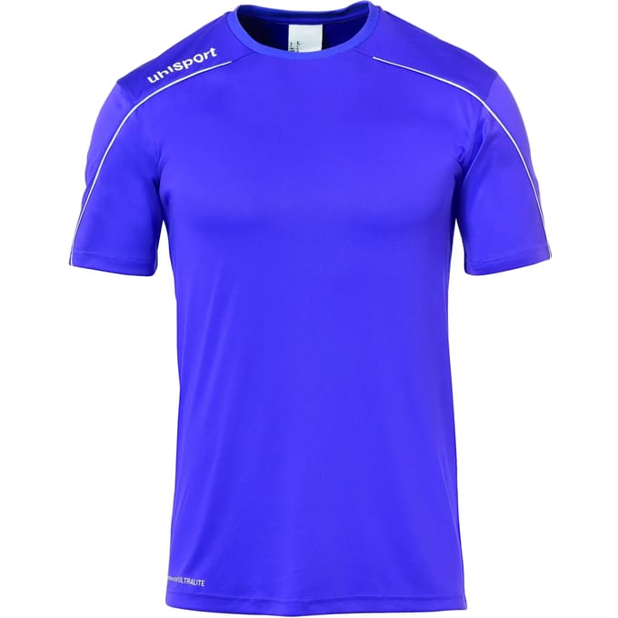 Uhlsport Stream 22 Shirt Korte Mouw Heren - Paars / Wit | Maat: 2XL