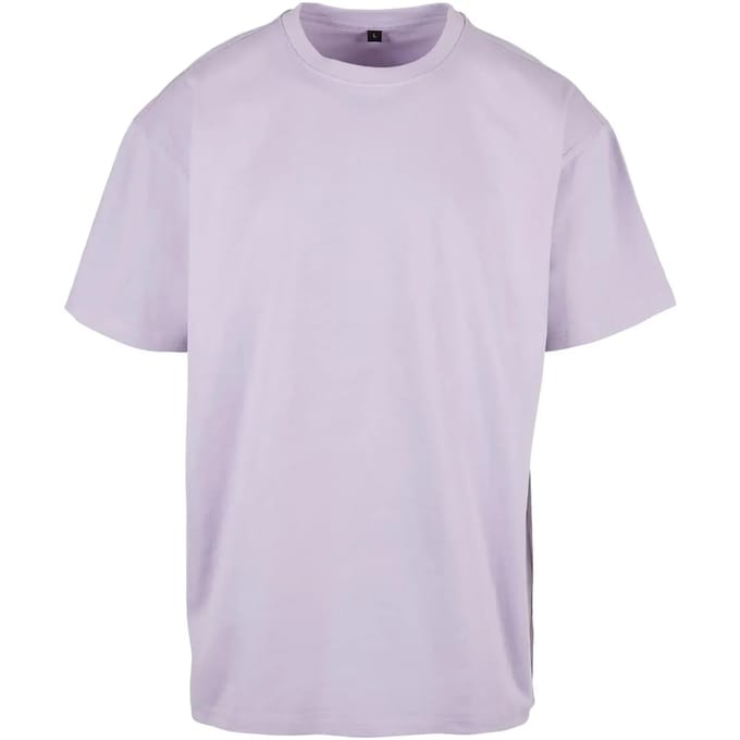 Build Your Brand - Heavy Oversized T-Shirt - Lilac maat M