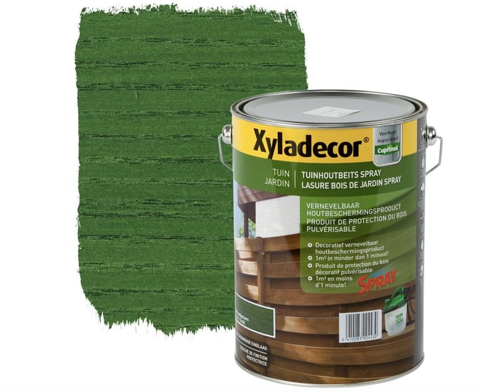 Xyladecor Tuinhoutbeits Spray - Woudgroen - Satin - 5L