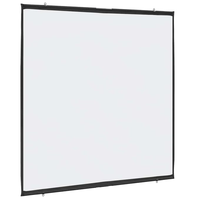 vidaXL - Projectiescherm - wandhangend - 89 - inch - 1:1
