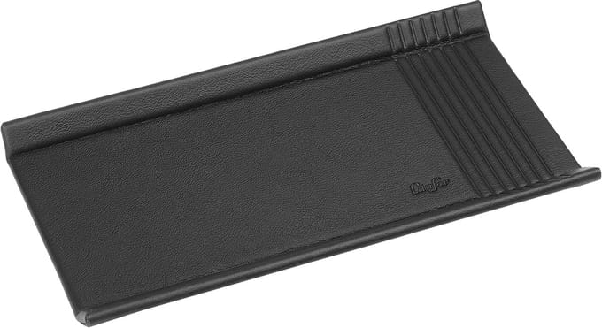 Leren Penbakje - Bureau Organizer - Bureau Opruimen - Handgemaakt Leer - 22x11 cm - Zwart