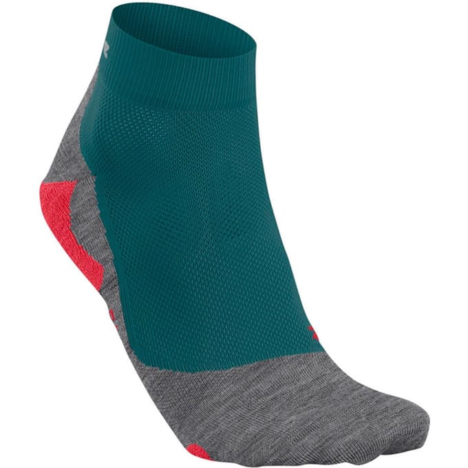 FALKE RU5 Short anti-blaar functioneel materiaal hardloopsokken heren groen - maat 46-48