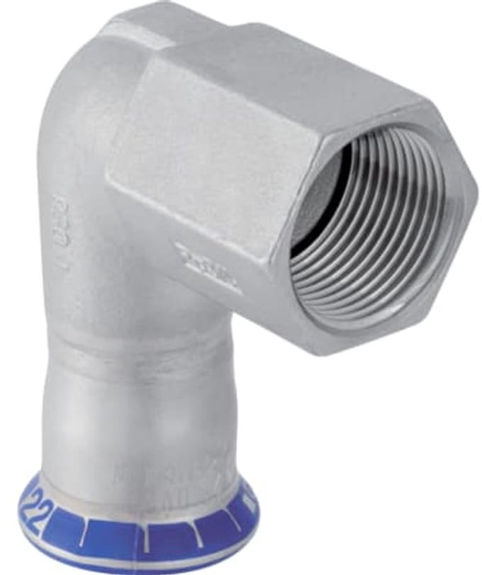 Mapress RVS 316 Overgangsfitting met 2 aansl.