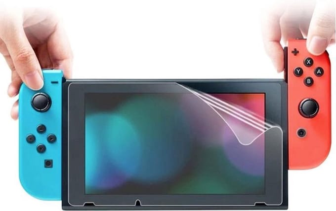 2 stuk Ultra Clear Pet Screen Protector voor Nintendo Switch