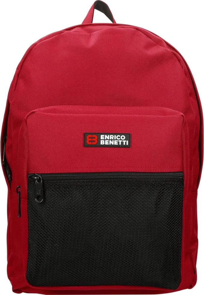 Enrico Benetti Amsterdam Rugzak 54233 - 15'' laptopvak - Rood