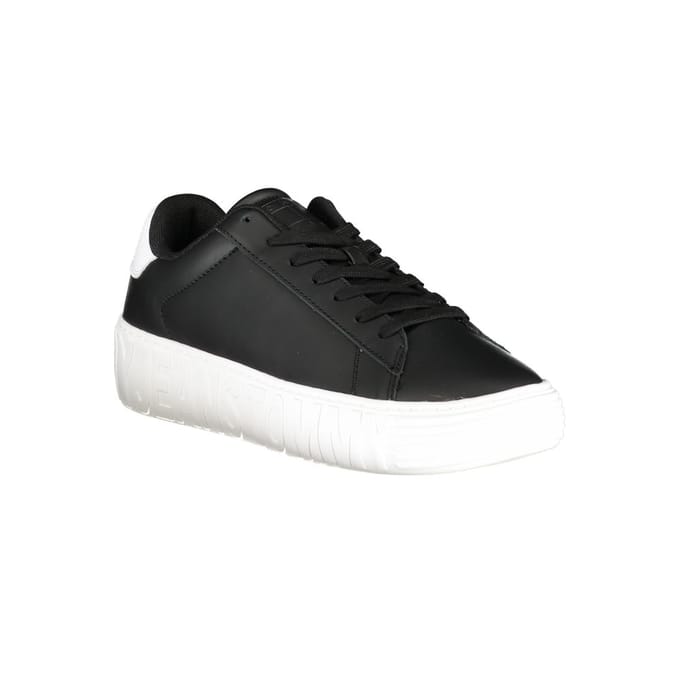 Tommy Hilfiger Zwarte Polyurethaan Heren Sneakers