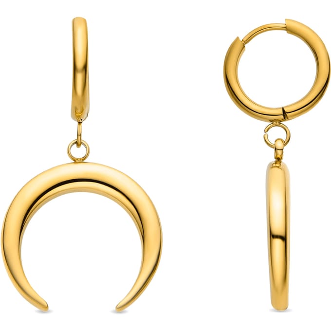 Luxenter oorbellen in 18K geel goud - Yinas