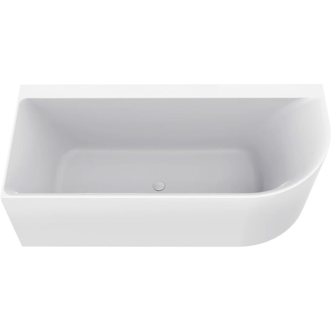 Vtw Living hoekbad ligbad glans 180 80 cm links