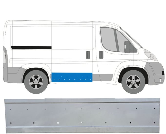 Interne reparatie achterste deuren voor Peugeot Boxer 2006-2026 / Rechts