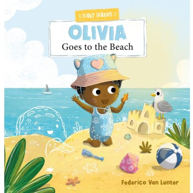Olivia Goes To The Beach - Federico Van Lunter